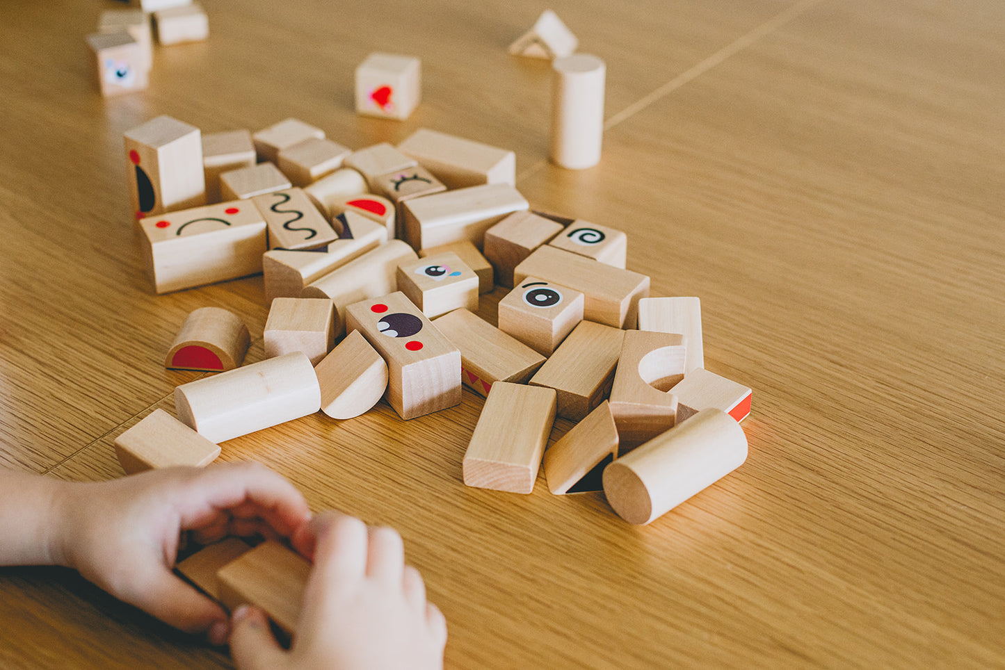 Expression Wooden Blocks