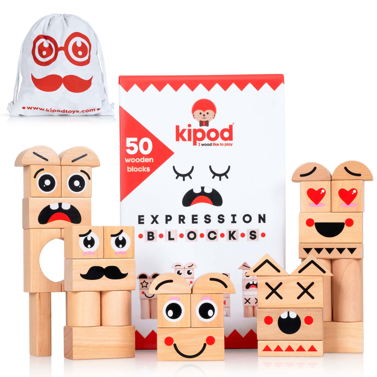 Expression Wooden Blocks