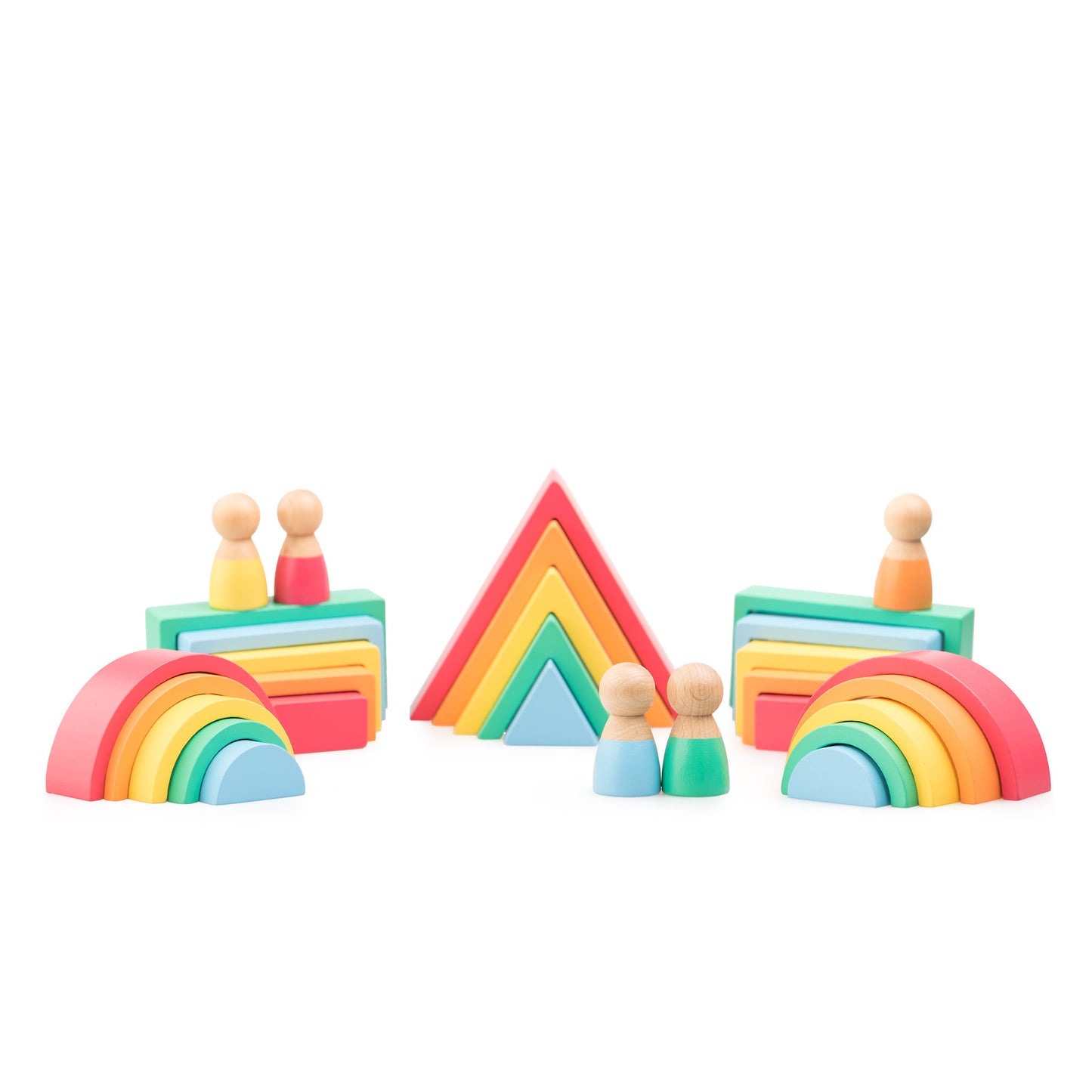 Montessori Rainbow Blocks